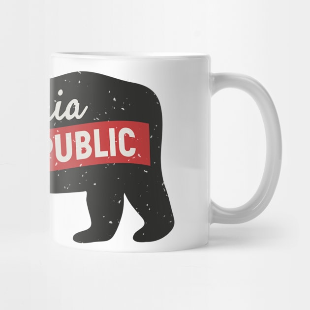 California Republic bear. by DenysHolovatiuk